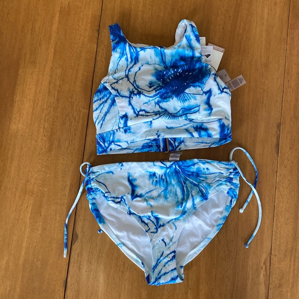 CALIA long line bikini top and bottoms. New with tags